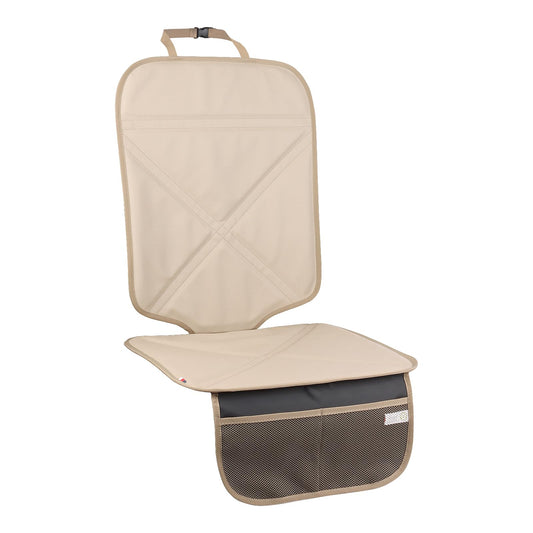 Viaviat Leather Car Seat Protector – Waterproof Beige