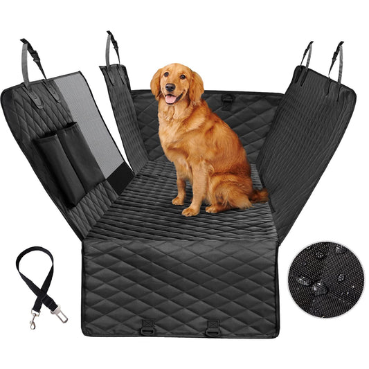 Vailge Waterproof Dog Car Seat Cover with Mesh Window