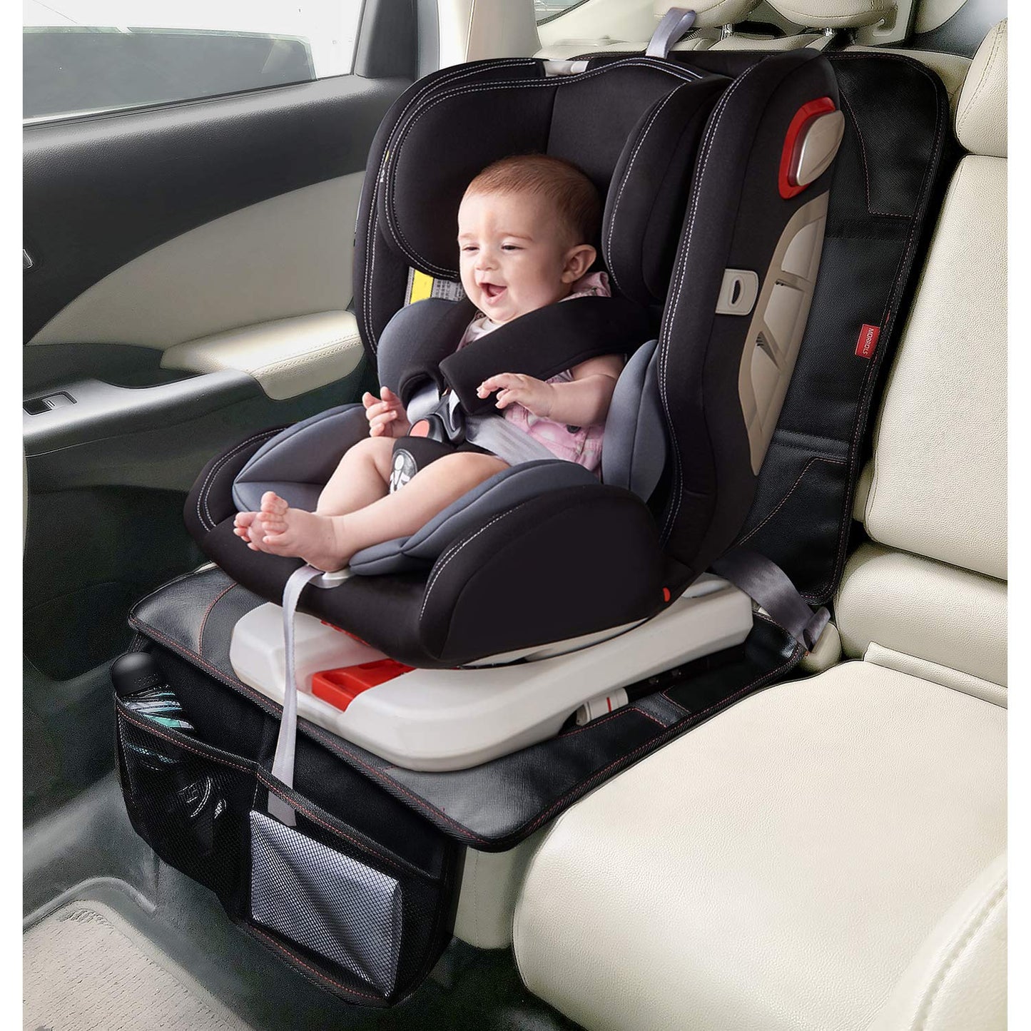 MORROLS Car Seat Protector – Waterproof Black
