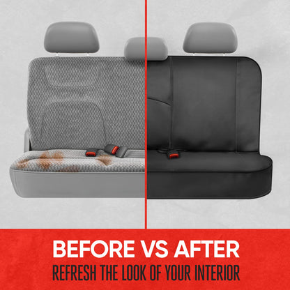 Motor Trend SpillGuard Rear Seat Protector – Waterproof Gray
