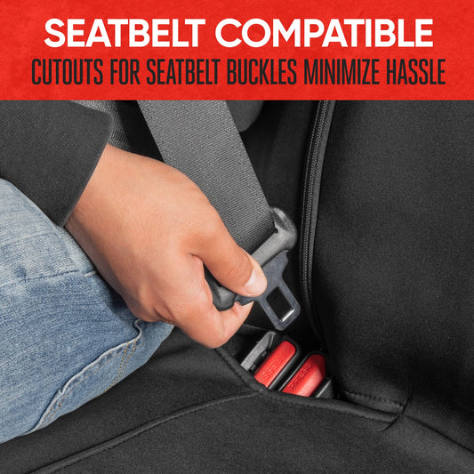 Motor Trend SpillGuard Rear Seat Protector – Waterproof Gray